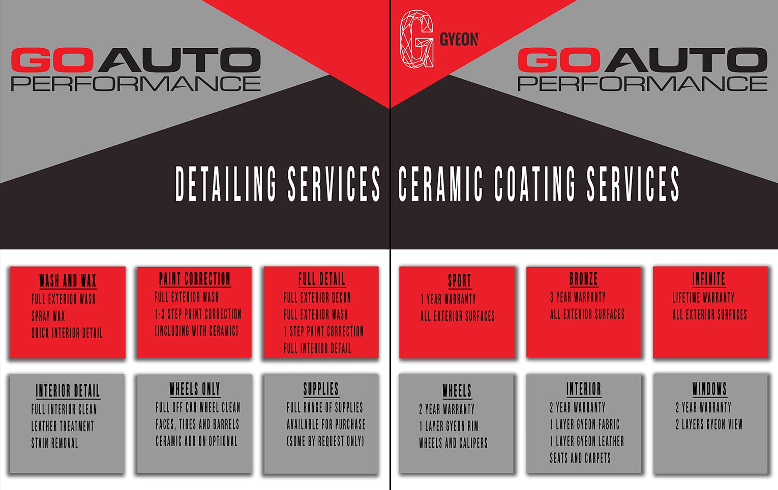 SERVICES Go Auto Performance